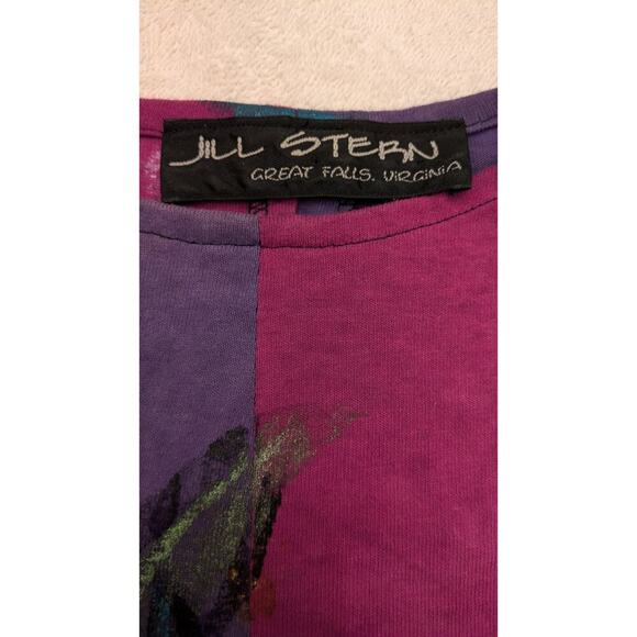 Jill Stern Great Falls Virginia Wearable Art Tulip Long Sleeve Shirt, Med/Lg - Picture 8 of 8